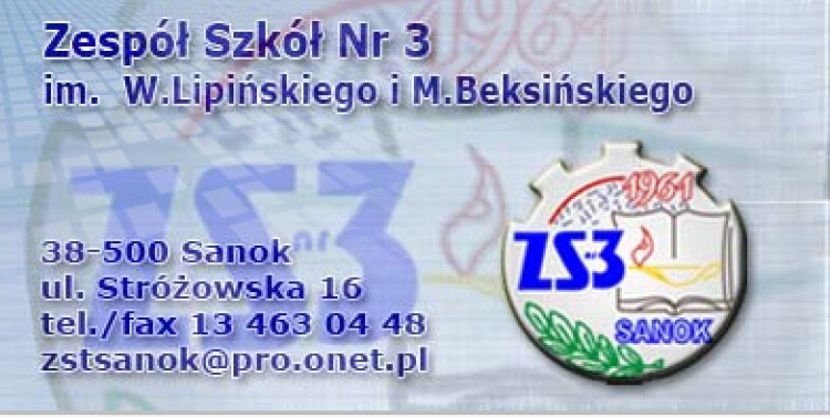 Plan Lekcji Zs Nr 3 W Kraśniku - Klasy 8 odwiedzają ZS nr 3 w Sanoku - Szkoła Podstawowa nr 3 im