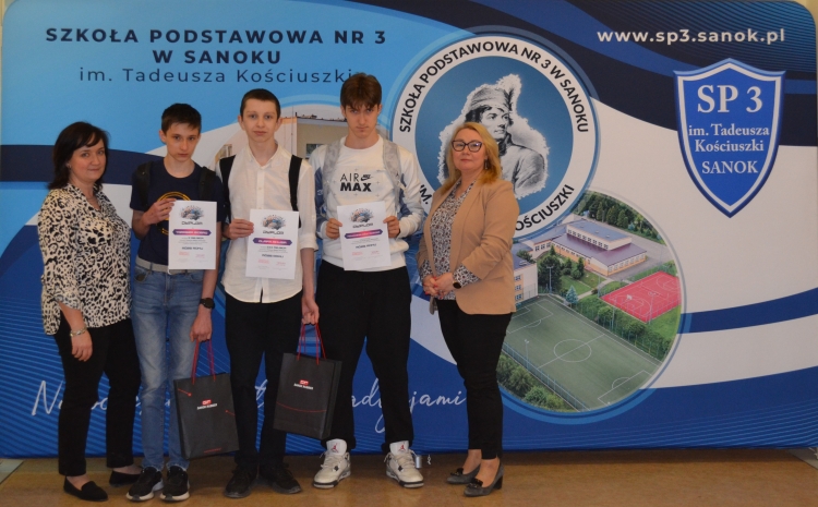 Mózg Roku 2024 - Szkoła Podstawowa nr 3 im. Tadeusza Kościuszki w Sanoku