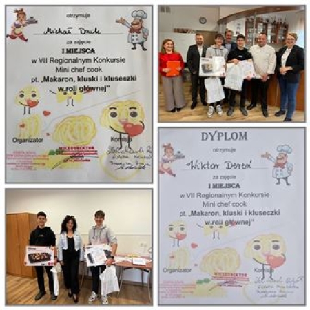 VII Edycja Konkursu Kulinarnego „Mini Chef Cook” w ZSCKR w Nowosielcach