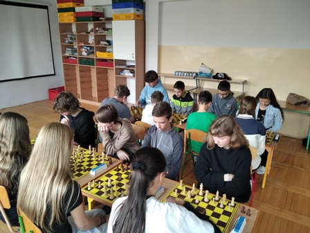ROZGRYWKI SZACHOWE W RAMACH IGRZYSK MŁODZIEŻY SZKOLNEJ