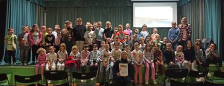 Ciężka praca i pasja kluczem do sukcesu- spotkanie z Konstancją Iwańczyk w świetlicy szkol