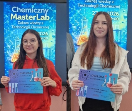 Konkurs z technologii chemicznej – MasterLab