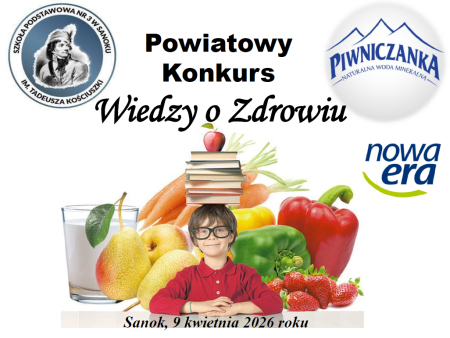 Powiatowy konkurs ''Wiedzy o zdrowiu''