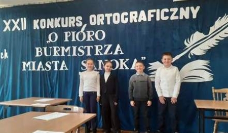 XXII Międzyszkolny Konkurs Ortograficzny „O Pióro Burmistrza Miasta Sanoka”