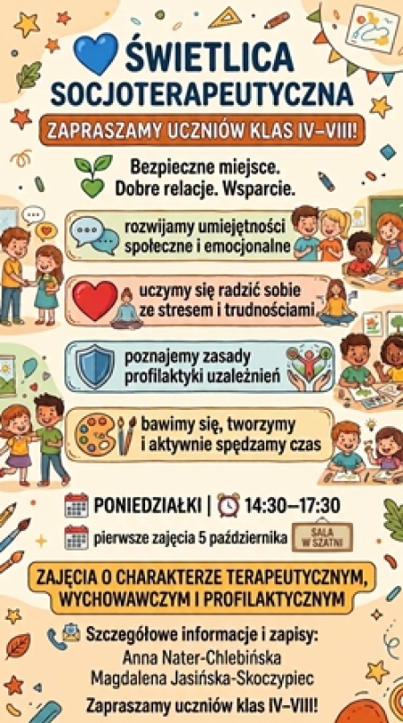  Nabór do świetlicy socjoterapeutycznej